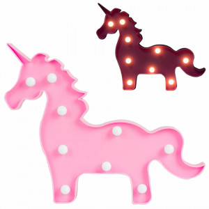 Lampa de veghe, decor pentru camera copilului, Ricokids, Unicorn