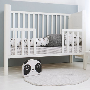 Laterala Deschisa Pentru Patut, Woodies Safe Dreams, DayBed Smooth Alb 120 x 60 cm