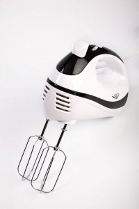 Mixer de mana, ADLER AD 4205 b, 300 W, 5 viteze, Negru/Alb, Severno
