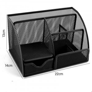 Organizator metalic pentru birou, incapator, practic, rezistent, estetic, Severno