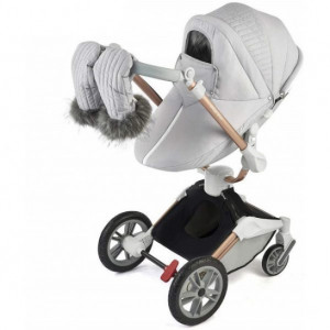 Set de iarna Hot Mom pentru carucioarele Hot Mom 360, calduros, impotriva vantului, potrivit pentru landou si parte sport, culoare unisex