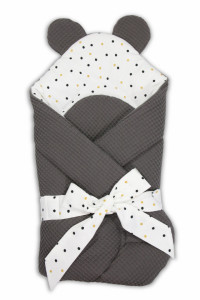 Tiny Star - Paturica de Infasat BabyHorn Sweet Confetti Graphite