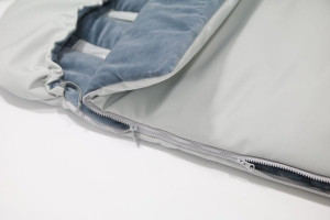 Tiny Star - Sac de dormit pentru carucior Light Grey & Steel