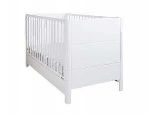 Woodies - Patut din lemn masiv 140x70 Transformabil pentru Bebe si Junior Smooth