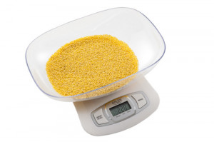 Adler - Cantar de bucatarie cu bol, 1.5 litri, 5 kg, AD-3137W