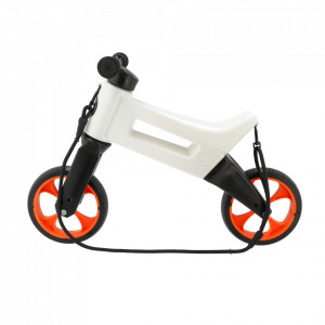 Bicicleta fara pedale pentru Copii, Funny Wheels Rider SuperSport 2 in 1 Pearl/Sunset