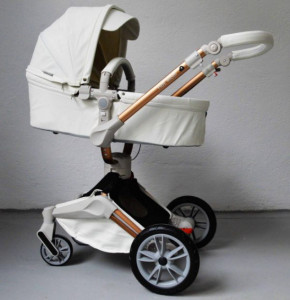 Carucior Copii Hot Mom 360 Alb 2 in 1, varsta intre 0 si 3 ani, Cadru, Landou, Modul Sport si Accesorii