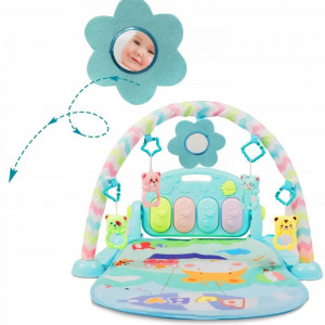 Covoras interactiv educational cu pian detasabil, Ricokids, XXL, 7314