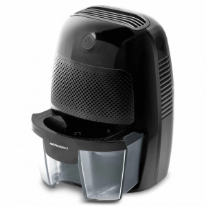 Dezumidificator camera, tehnologie Peltier, operare simpla, detector de nivel al apei, Berdsen, BR-50B, Negru