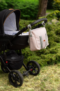 Geanta pentru carucior copii Sensillo INDIANA Roz