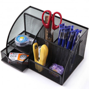 Organizator metalic pentru birou, incapator, practic, rezistent, estetic, Severno