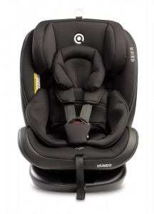 Scaun auto rotativ pentru copii Caretero MUNDO 0-36 Kg Isofix Negru