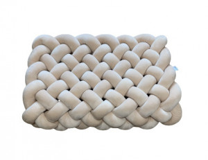 Sparrow- Saltea impletita 140x70, warm beige