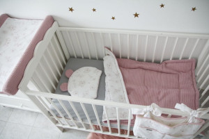 Tiny Star - Paturica Dubla din Bumbac cu Textura de Vafa Love & Rosy