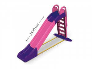 Tobogan pentru Copii, 243 cm 014550/09 PINK/PURPLE