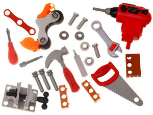 Atelier de lucru, Tool & Brain, cu 32 de accesorii, Jokomisiada, ZA0513