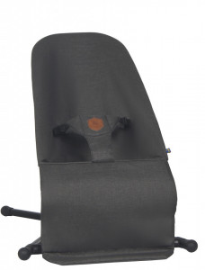 Balansoar pentru copii EcoViking, 3 pozitii de inclinare, pliabil, Dark Grey Antracit