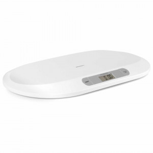Berdsen - Cantar electronic pentru copii, pana la 20 kg, memoria ultimei masuratori, BW-141, alb