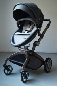 Carucior Copii Hot Mom Premium Dark Grey 3 in 1, varsta intre 0 - 36 luni, elegant, confortabil, sigur si usor de folosit
