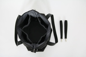 Geanta mamicii, pentru carucior si plimbare, 38 x 45 cm, Tiny Star Black