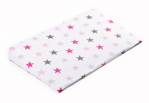Husa pentru perna Sensillo 38x60 cm Galaxie Roz