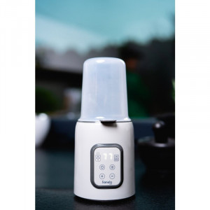 Lionelo - Incalzitor biberoane ThermUp, 3 - 5 min, Temperatura constanta pana la 24 h, Sterilizare, Dezghetare, Fara BPA, Gri