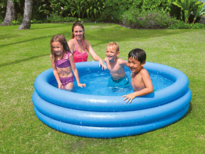 Severno - Piscina gonflabila pentru copii INTEX Blue 168 x 41 cm