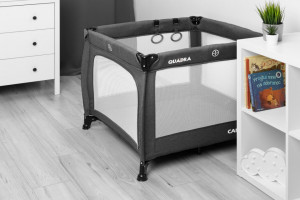 Tarc de joaca 83x83 cm Caretero QUADRA Grafit