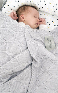 Tiny Star - Babynest Confetti, Cuib Pentru Bebelusi, Ajustabil, Portabil, Reductor Patut, Tiny Star