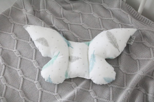 Tiny Star - Perna Plumes Buterfly, Pentru Carucior, Patut, Leagan, Babynest