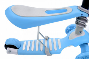 Trotineta pentru copii buburuza albastra, Severno , 3 in 1