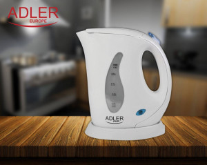 Adler - Fierbator electric 0.6 L Adler 02, apa calda pentru cafea, ceai, lapte praf