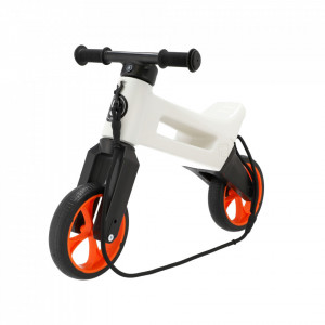 Bicicleta fara pedale pentru Copii, Funny Wheels Rider SuperSport 2 in 1 Pearl/Sunset