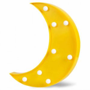 Lampa de veghe, decor pentru camera copilului, Ricokids, Luna