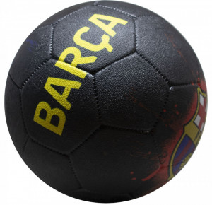 Minge de fotbal FC Barcelona Streetball LOGO GRAFITTI neagra marimea 5