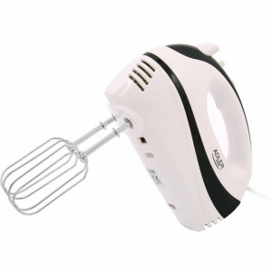 Mixer de mana, ADLER AD 4205 b, 300 W, 5 viteze, Negru/Alb, Severno