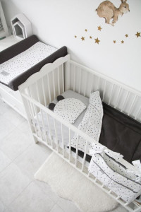 Perna plata cu urechi, pentru bebelusi, 35x28 cm, Tiny Star, Sweet Confetti
