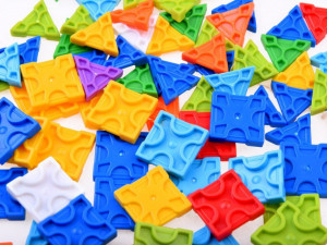 Set creativ de constructie, Lumea Animalelor, 3D, 227 de piese