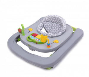 4Baby - Premergator/impingator WALK'N PUSH 2 in 1 Gri Deschis
