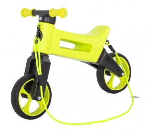 Bicicleta fara pedale pentru Copii, Funny Wheels Rider SuperSport 2 in 1 Lime