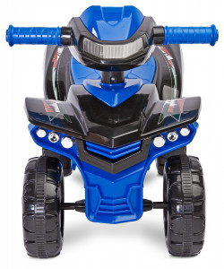 Jucarie ride-on cu sunete si lumini pentru Copii, Toyz MINI RAPTOR 2 in 1 Gri