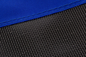 Leagan pentru copii rotund, tip cuib de barza, suspendat, 100 cm, 150 kg, Severno, Albastru
