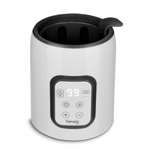 Lionelo - Incalzitor biberoane ThermUp, 3 - 5 min, Temperatura constanta pana la 24 h, Sterilizare, Dezghetare, Fara BPA, Gri
