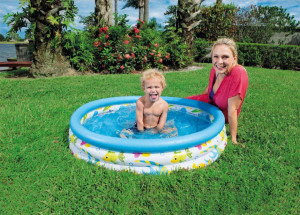 Piscina gonflabila pentru copii, Bestway, 102 x 25 cm, Severno
