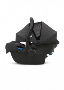Set 4 in 1 - Carucior Hot Mom 360 Dark-Grey 2 in 1 + Scoica auto Joie i-Size i-Gemm 2 Shale + Baza isofix i-Base
