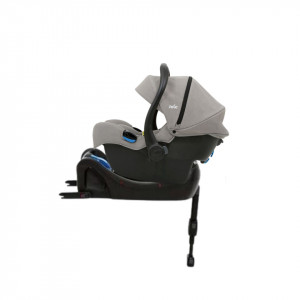 Set Scoica auto pentru copii, Joie, i-Size i-Gemm 2 Pebble, nastere - 85 cm, 0-13kg + Baza isofix, Joie, i-Base, pentru scoicile Gemm, i-Gemm 2, i-Snug