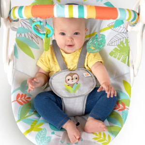 Bright Starts - Leagan portabil pentru Copii Rainforest Vibe