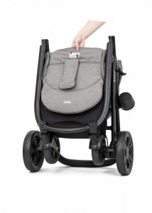 Carucior bebe / copii multifunctional Litetrax DLX 4 Grey Flannel, Joie