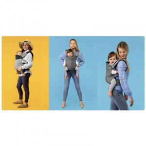 Marsupiu 2 in 1 pentru copii Margareet, Wave