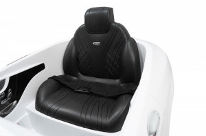 Masinuta electrica cu telecomanda pentru Copii Toyz MERCEDES-BENZ S63 AMG 12V White